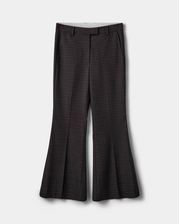 Sofie Schnoor WOMEN FLARISSW BUKSER M. FLARE Buks 8040 Grey check