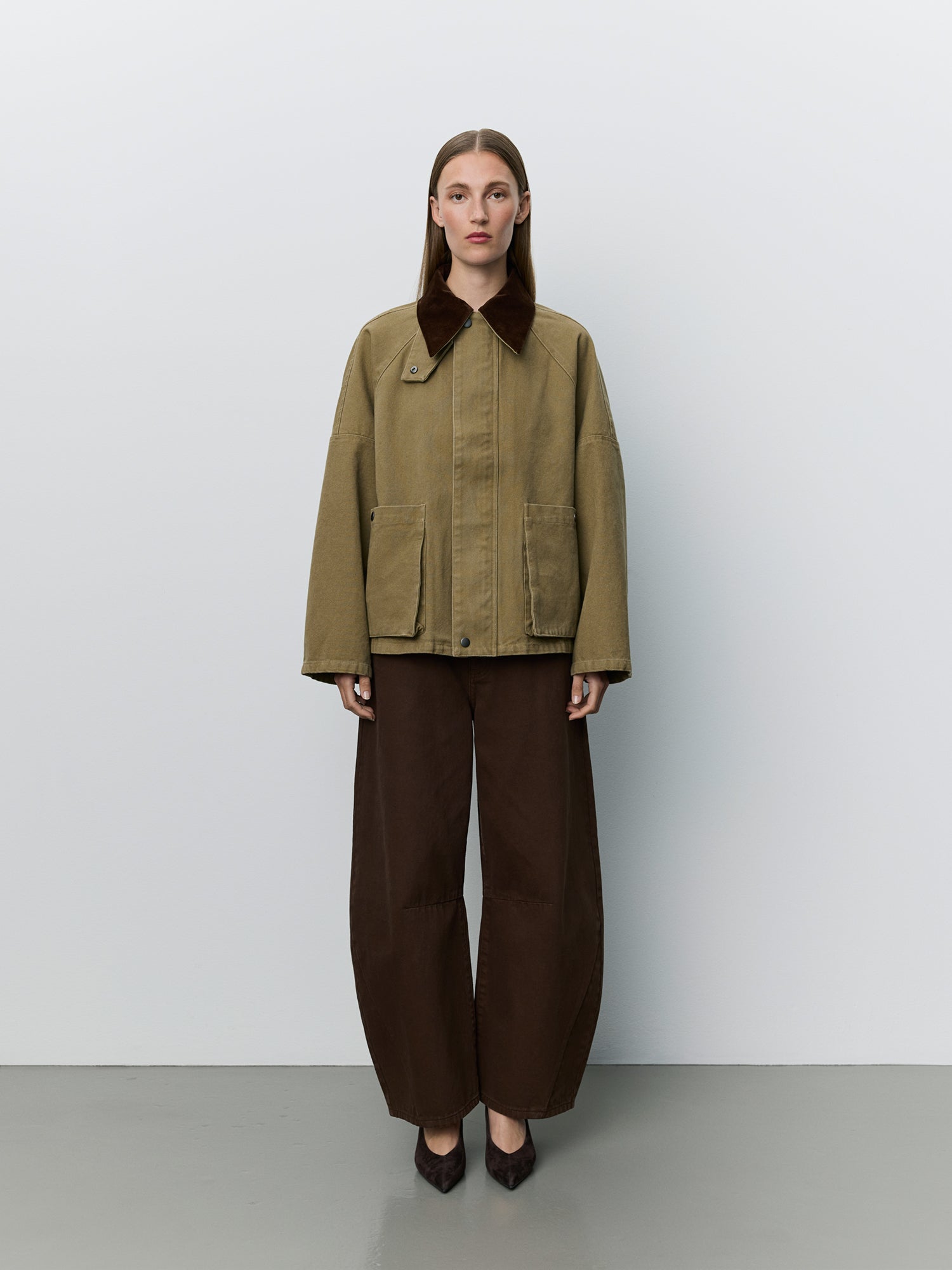 Sofie Schnoor WOMEN FRANCOSW OVERSIZED JAKKE Jakke 7030 Khaki