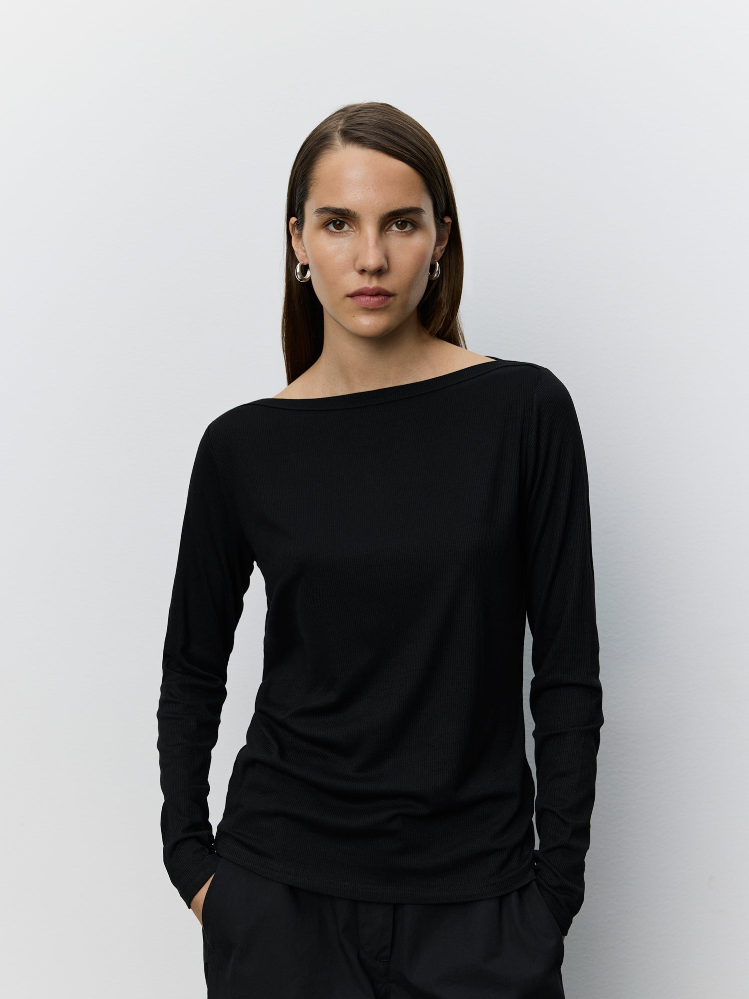 Sofie Schnoor WOMEN GABRIELLESW T-SHIRT LONG SLEEVE T-shirt lang ærmet 1000 Black
