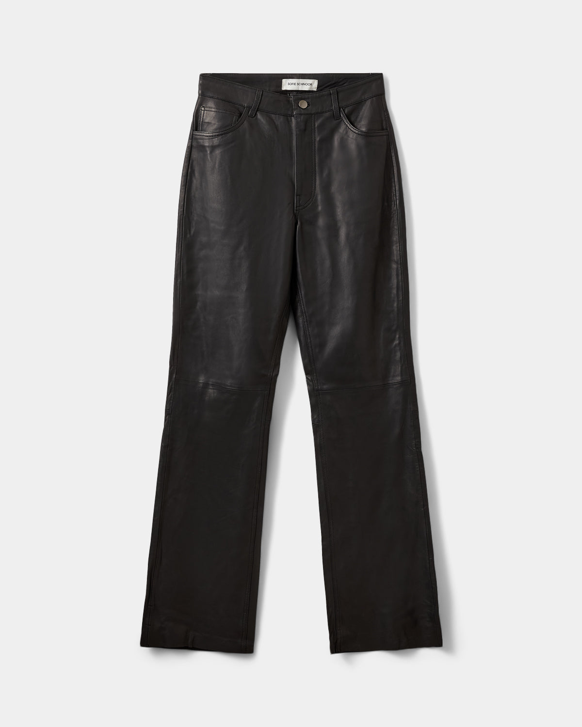 Sofie Schnoor WOMEN GATTISW LÆDERBUKSER Buks 1000 Black
