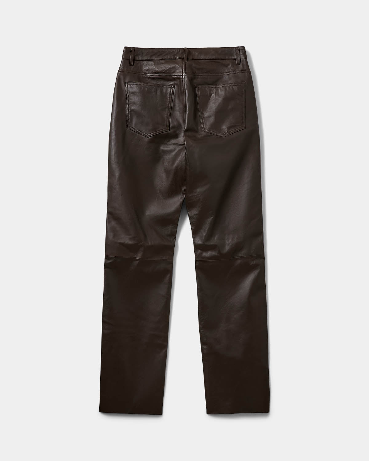 Sofie Schnoor WOMEN GATTISW LÆDERBUKSER Buks 7025 Dark brown