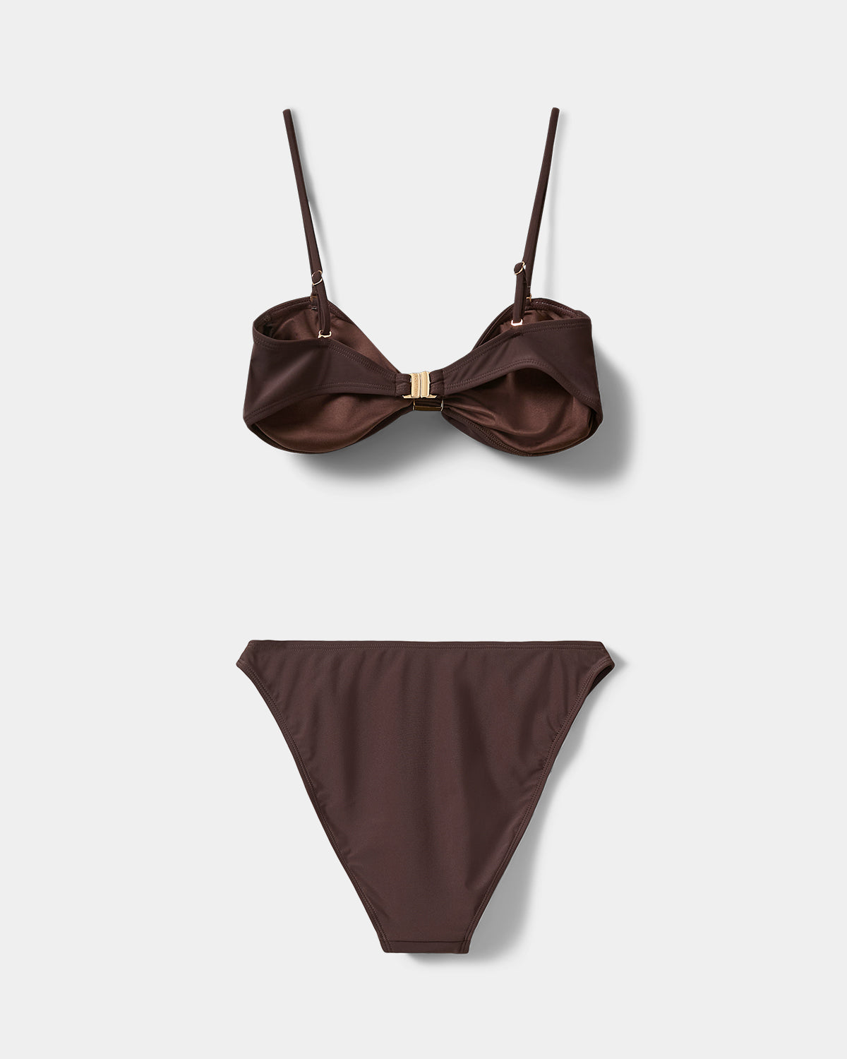 Sofie Schnoor WOMEN GISELASW BIKINI MED GULD SPÆNDE Bikini 7162 Intense Brown