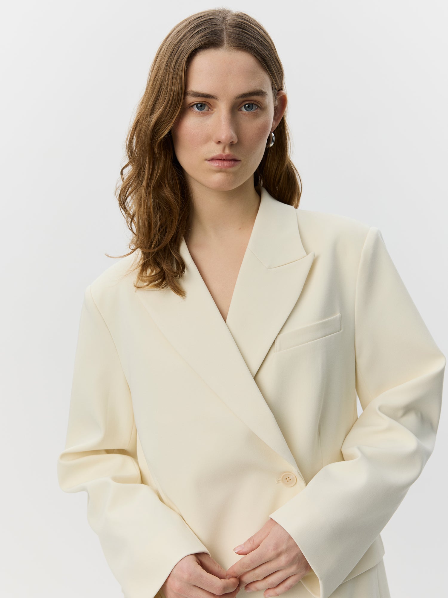 Sofie Schnoor WOMEN HARPIRSW BOXY BLAZER Blazer 0101 Off white