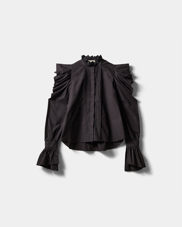 Sofie Schnoor WOMEN ICON 010 - ILCYSW BRODERET SKJORTE Skjorte 1000 Black