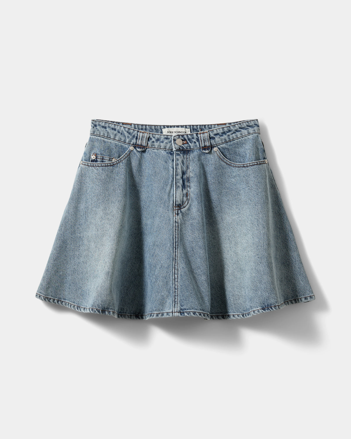 Sofie Schnoor WOMEN INDIGOSW KORT DENIM NEDERDEL Nederdel 5036 Blue