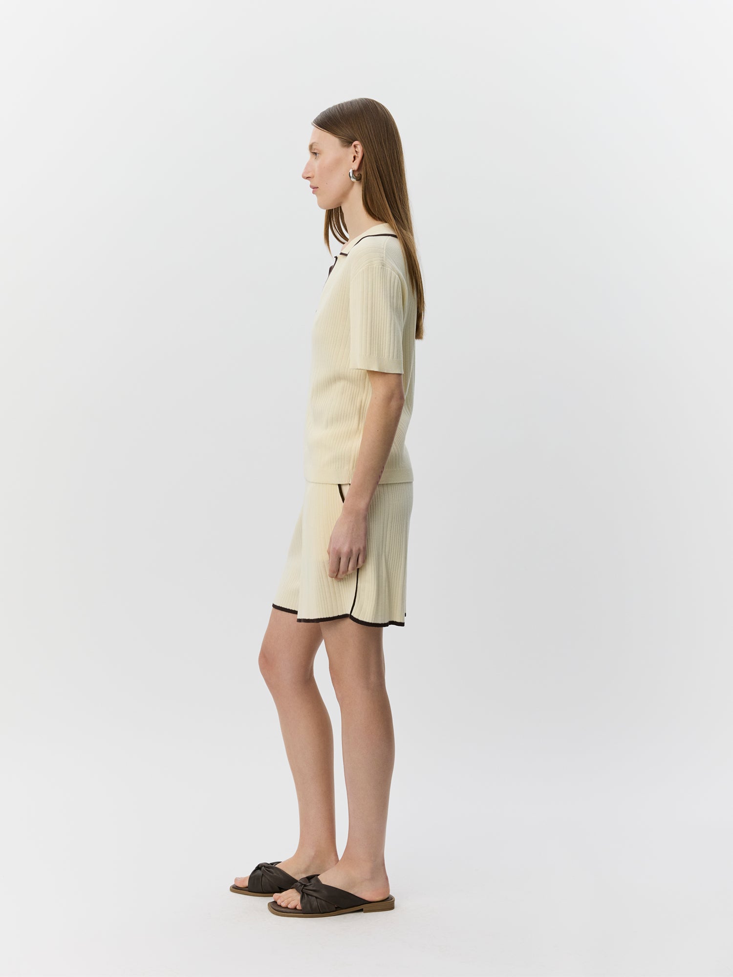 Sofie Schnoor WOMEN JAMIESW STRIK POLO Strik 0101 Off white
