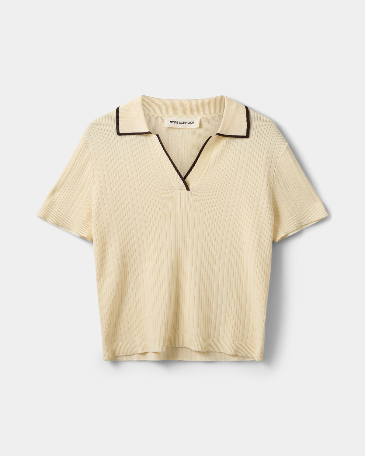 Sofie Schnoor WOMEN JAMIESW STRIK POLO Strik 0101 Off white