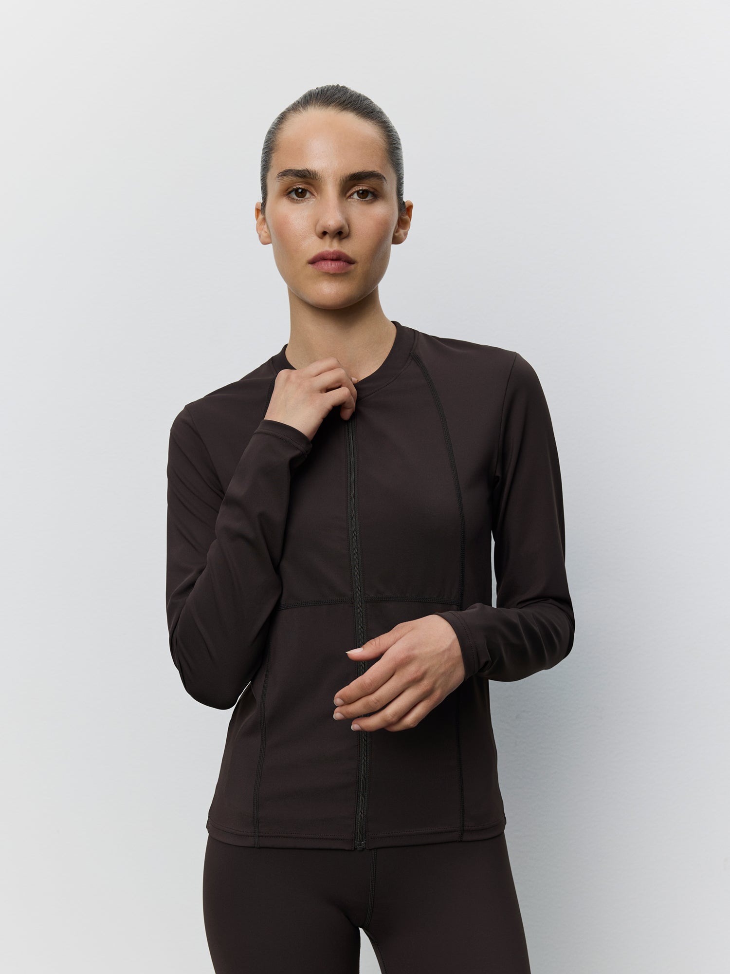 Sofie Schnoor SPORT JAYASPO LYNLÅS BLUSE Bluse 7025 Dark brown