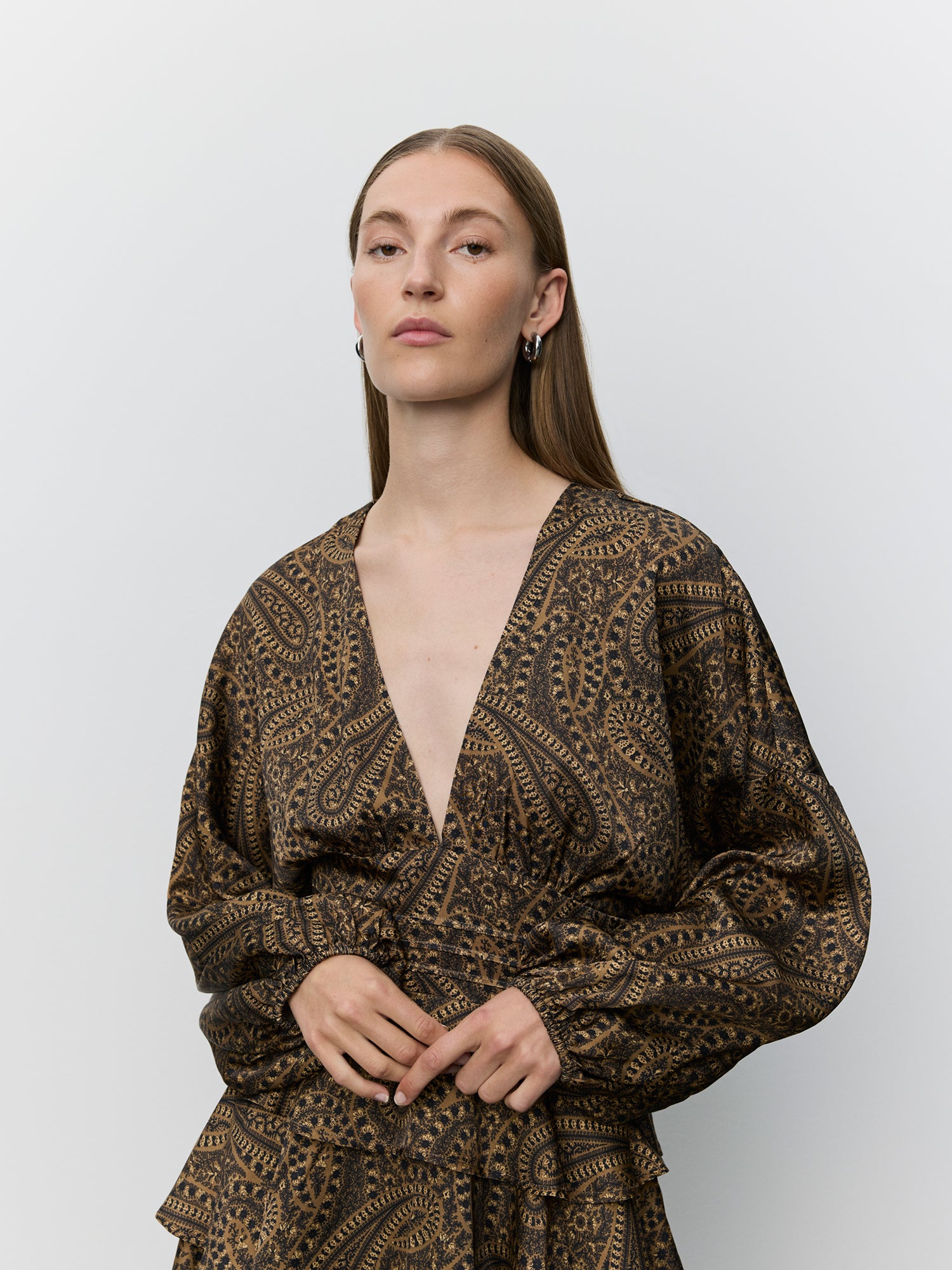 Sofie Schnoor WOMEN JOVANASW KJOLE Kjole 9099 Middle Brown