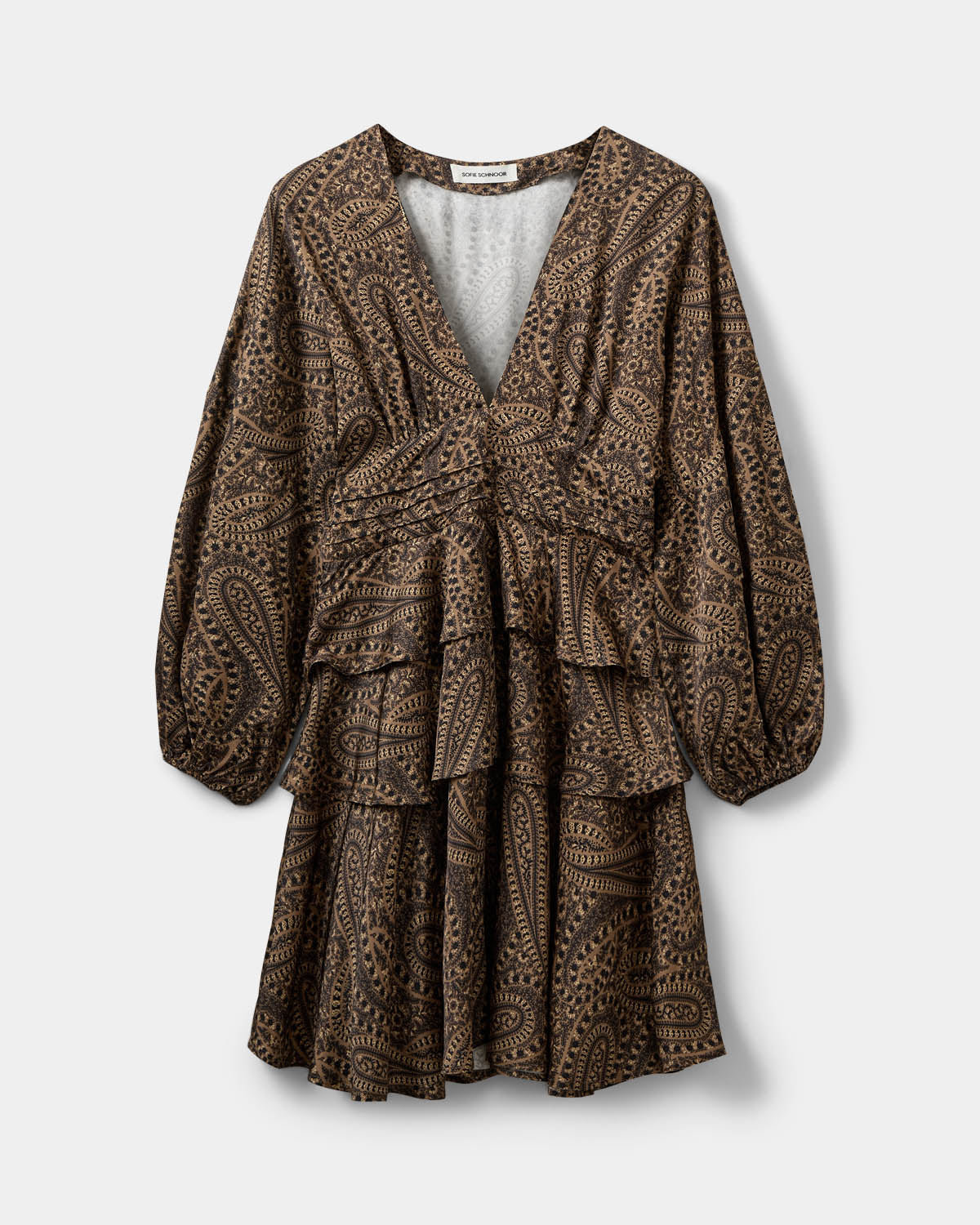 Sofie Schnoor WOMEN JOVANASW KJOLE Kjole 9099 Middle Brown