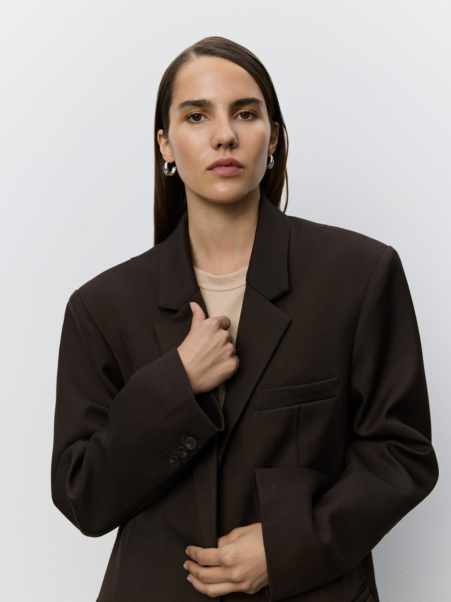 Sofie Schnoor WOMEN KAISW BLAZER Blazer 7025 Dark brown