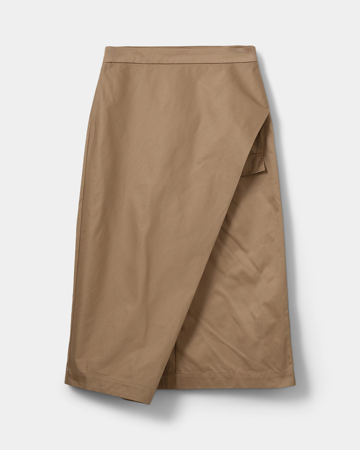 Sofie Schnoor WOMEN KATRINESW MIDI SLÅ OM NEDERDEL Nederdel 7012 Camel