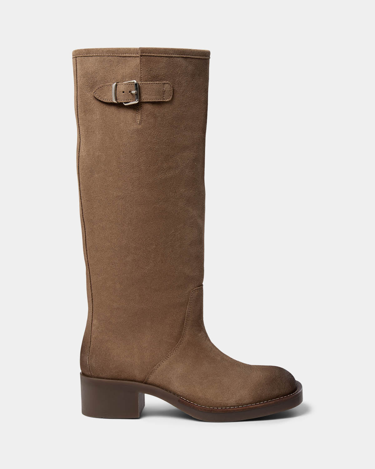 Sofie Schnoor WOMEN KNEE HIGH SUEDE BOOT Støvle 7042 Dark sand