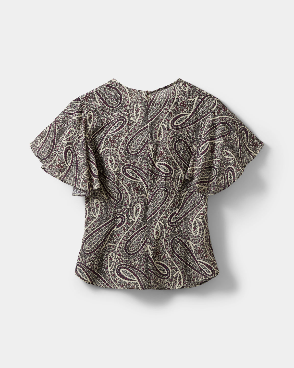Sofie Schnoor WOMEN LEELASW PAISLEY PRINTET BLUSE Bluse 4170 Bordeaux mix Paisley