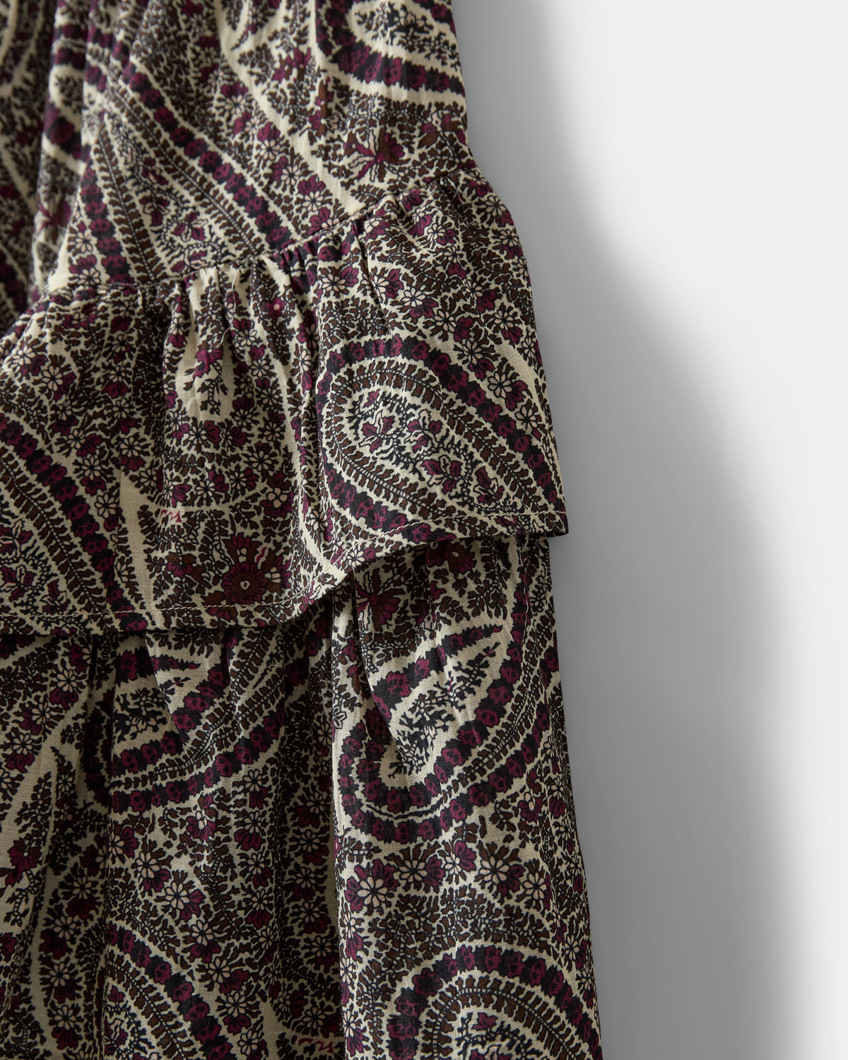 Sofie Schnoor WOMEN LIVIASW PRINTET NEDERDEL Nederdel 4170 Bordeaux mix Paisley