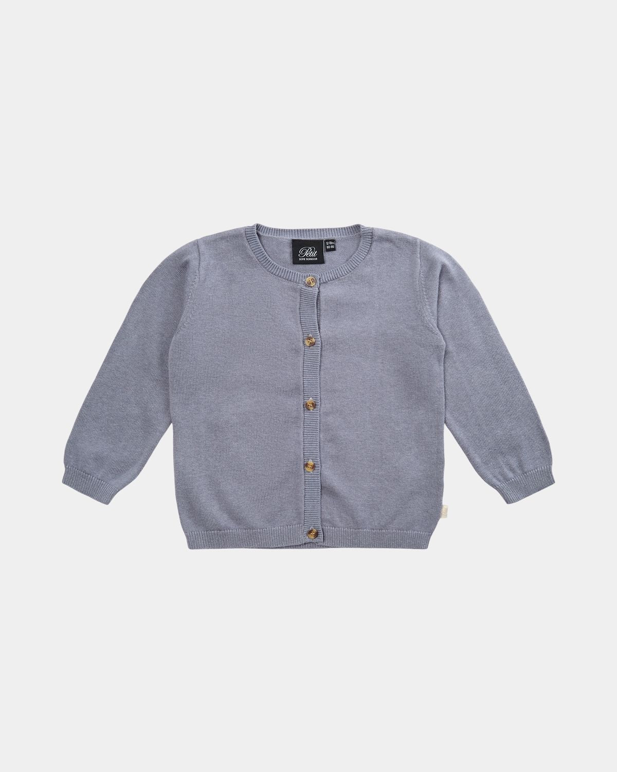 Sofie Schnoor KIDS LOWASB CARDIGAN Cardigan 5082 Stone blue
