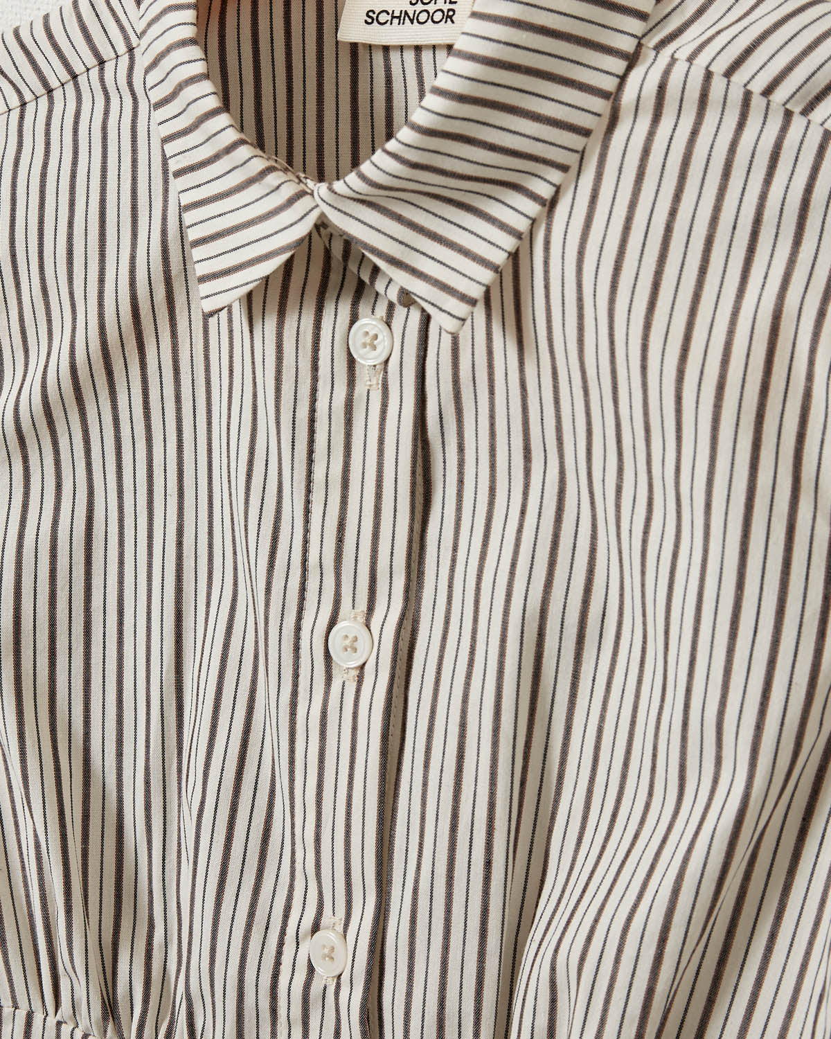 Sofie Schnoor YOUNG LilyanSY Skjorte Skjorte 7113 Brown Striped