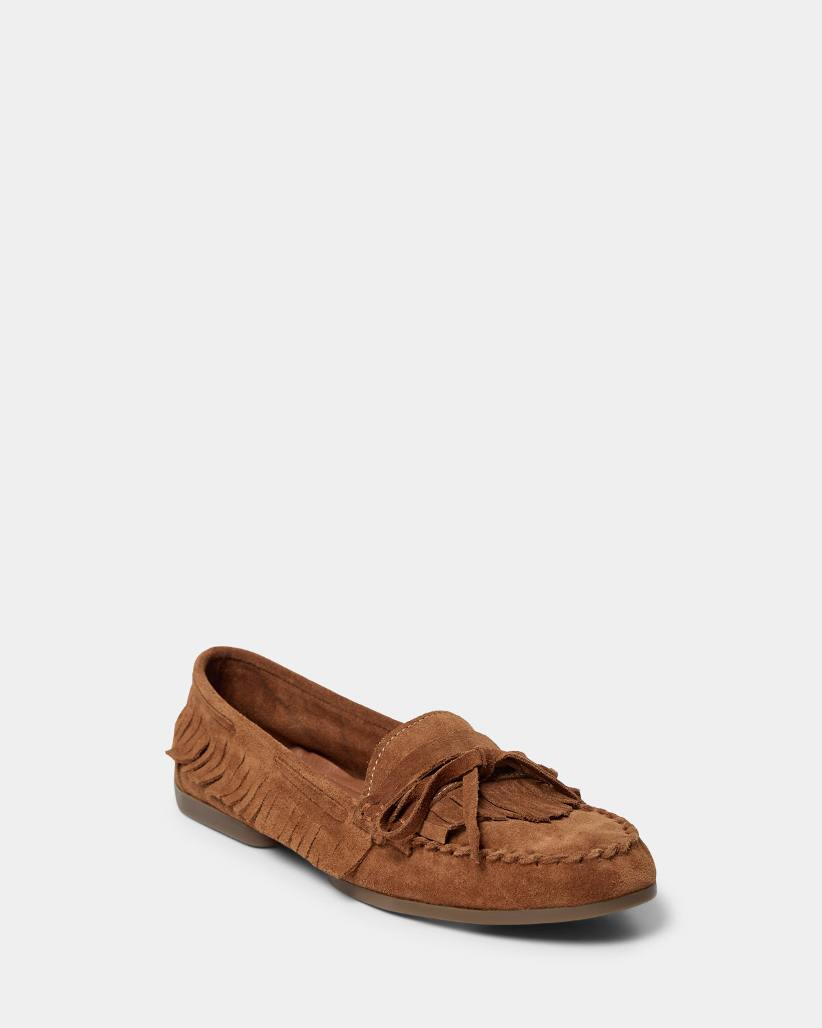 Sofie Schnoor WOMEN MARGRITSW SKO MED FRYNSER Moccasin 7019 Cognac