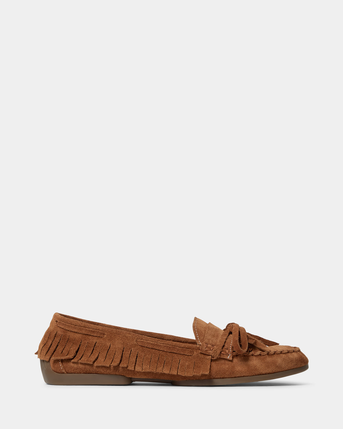 Sofie Schnoor WOMEN MARGRITSW SKO MED FRYNSER Moccasin 7019 Cognac