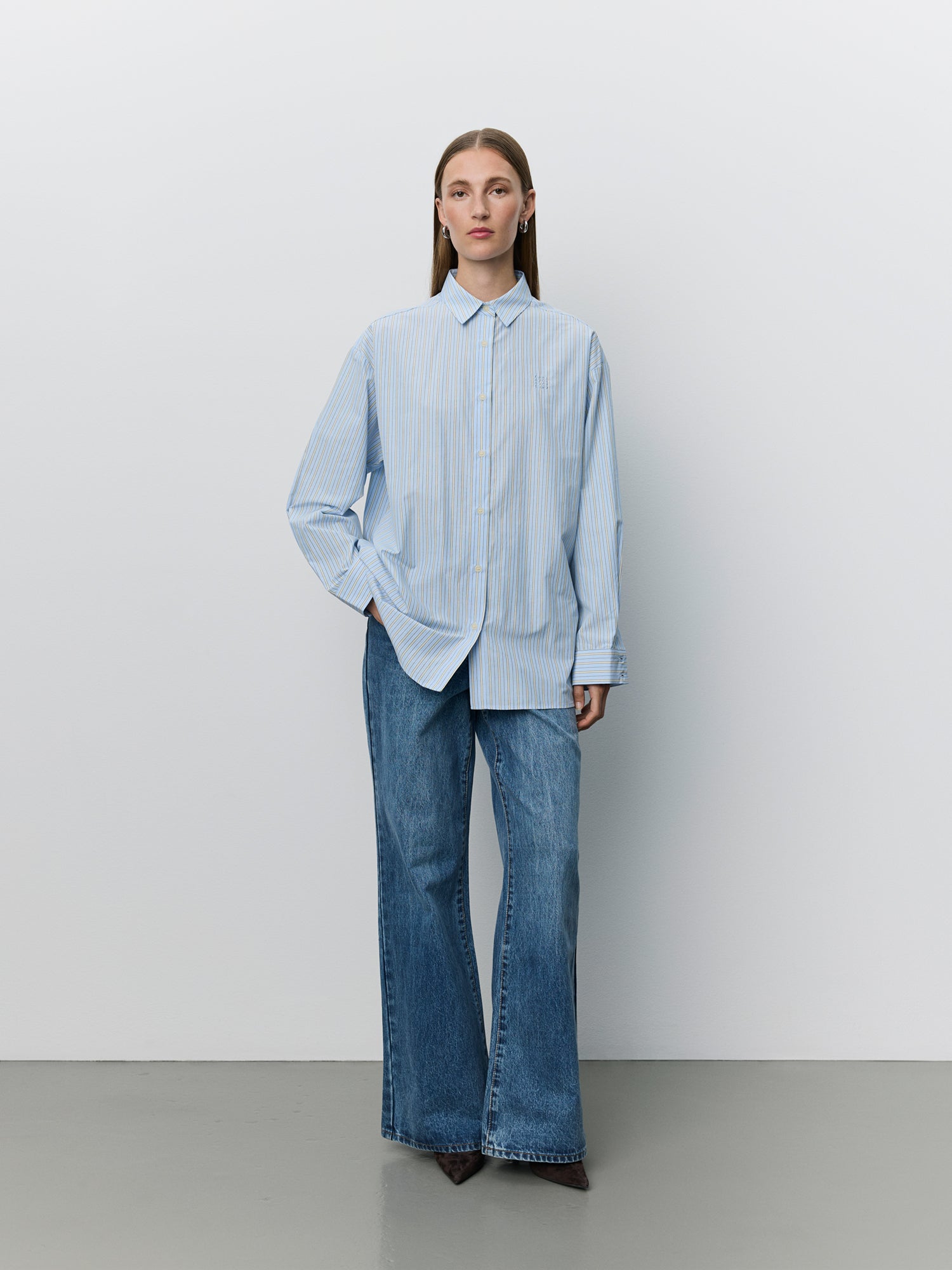 Sofie Schnoor WOMEN MERCYSW SKJORTE Skjorte 5092 Blue striped