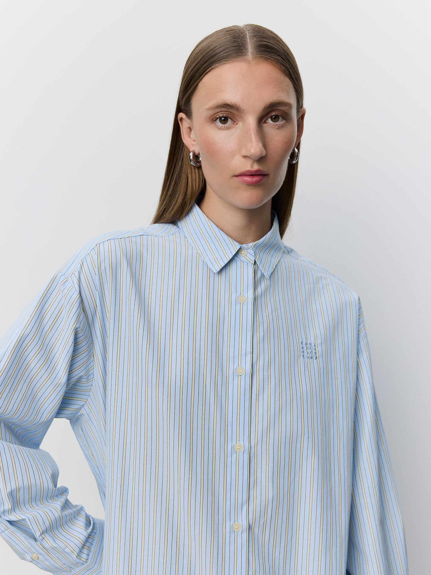 Sofie Schnoor WOMEN MERCYSW SKJORTE Skjorte 5092 Blue striped