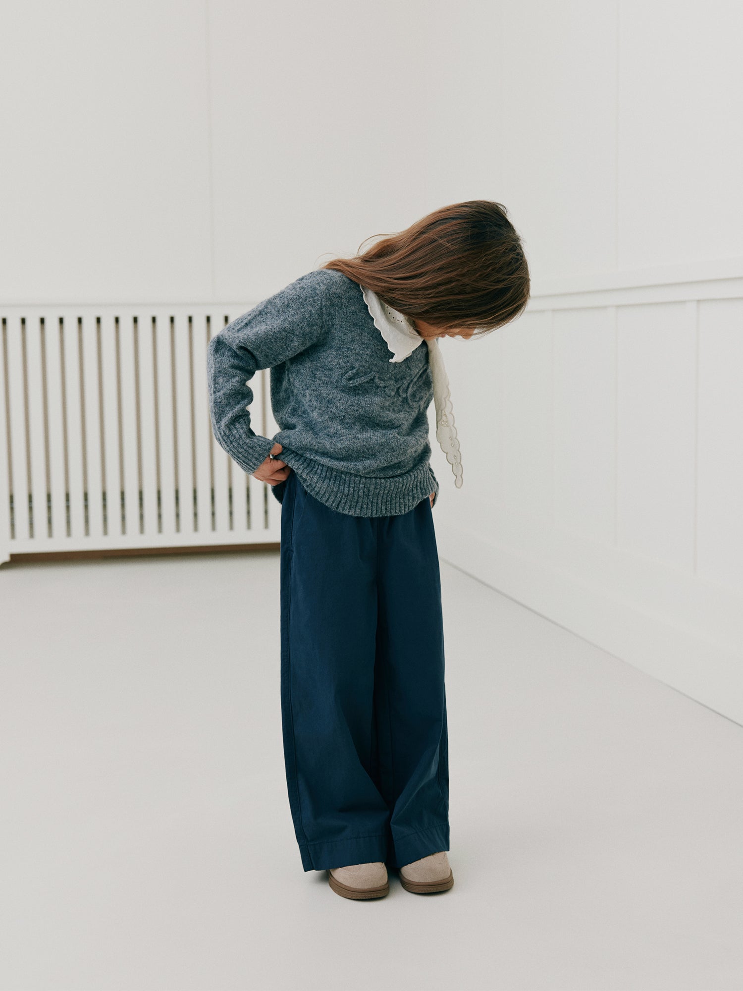 Sofie Schnoor KIDS MINNIKKB STRIK Strik 8011 Dark grey melange