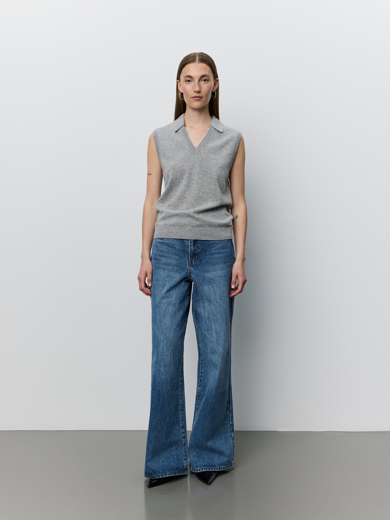 Sofie Schnoor WOMEN NAPOLISW HØJTALJEDE JEANS Jeans 5086 Light denim blue