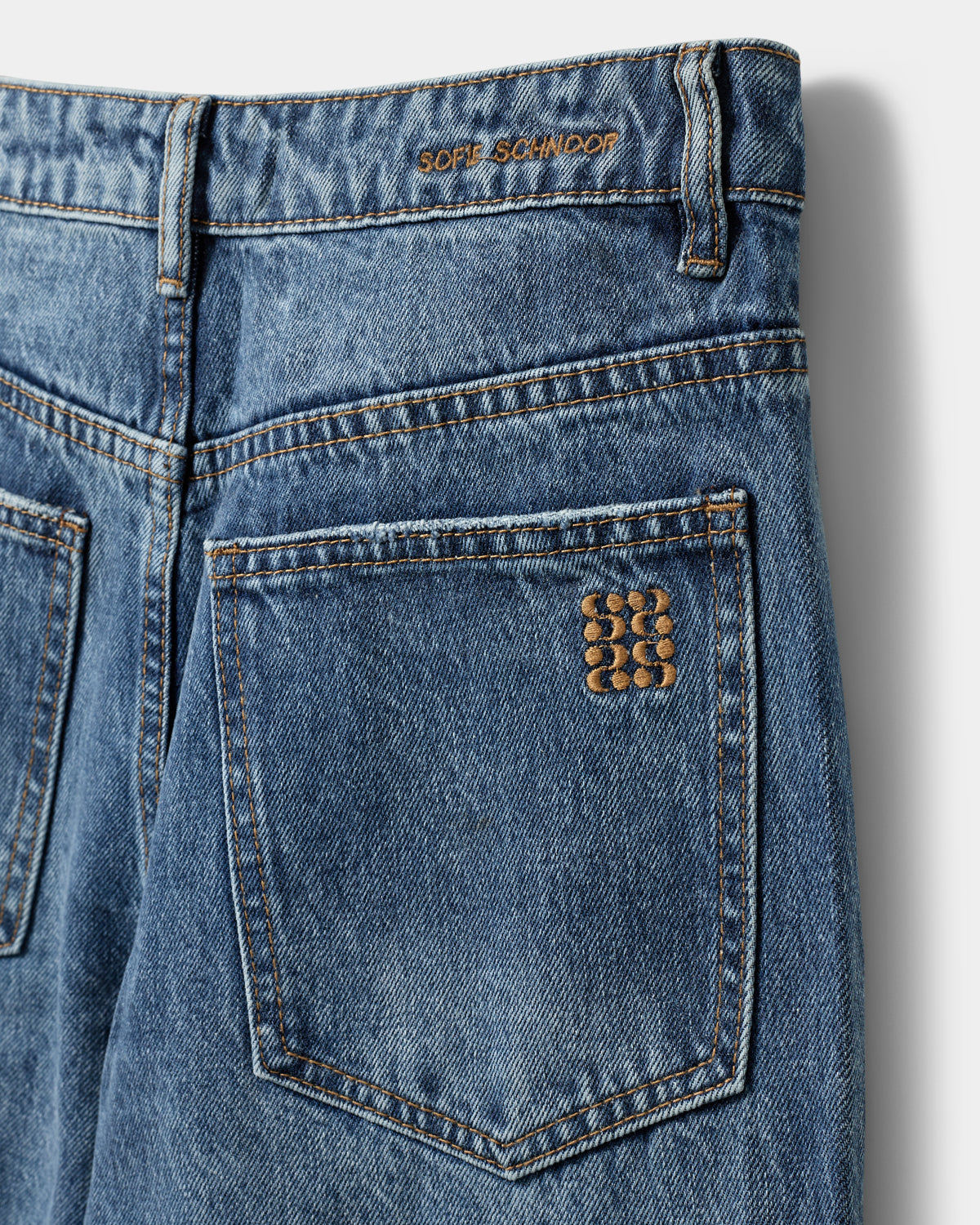 Sofie Schnoor WOMEN NAPOLISW HØJTALJEDE JEANS Jeans 5086 Light denim blue