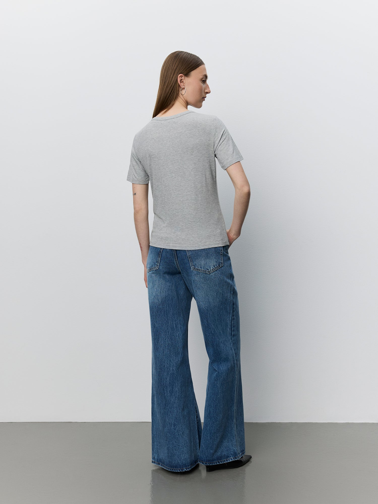 Sofie Schnoor WOMEN NATALIASW T-SHIRT T-shirt 8000 Grey mel