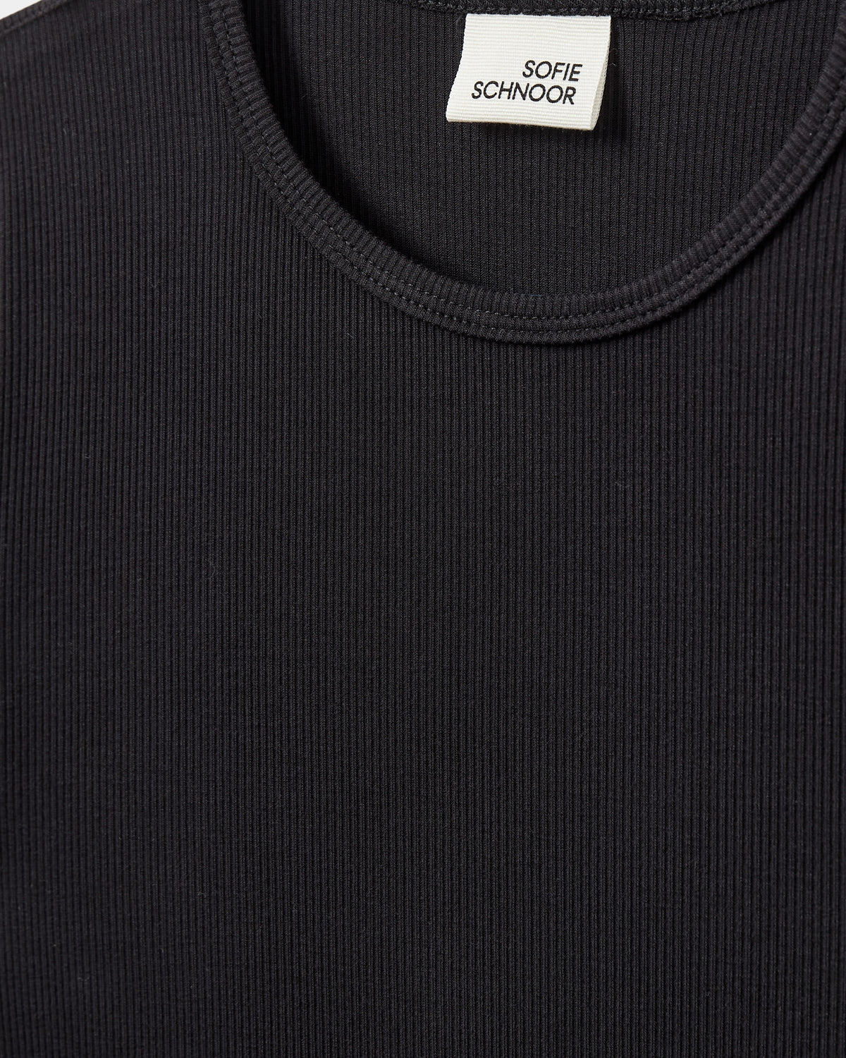 Sofie Schnoor YOUNG NATALIASY RIB T-SHIRT T-shirt 1000 Black