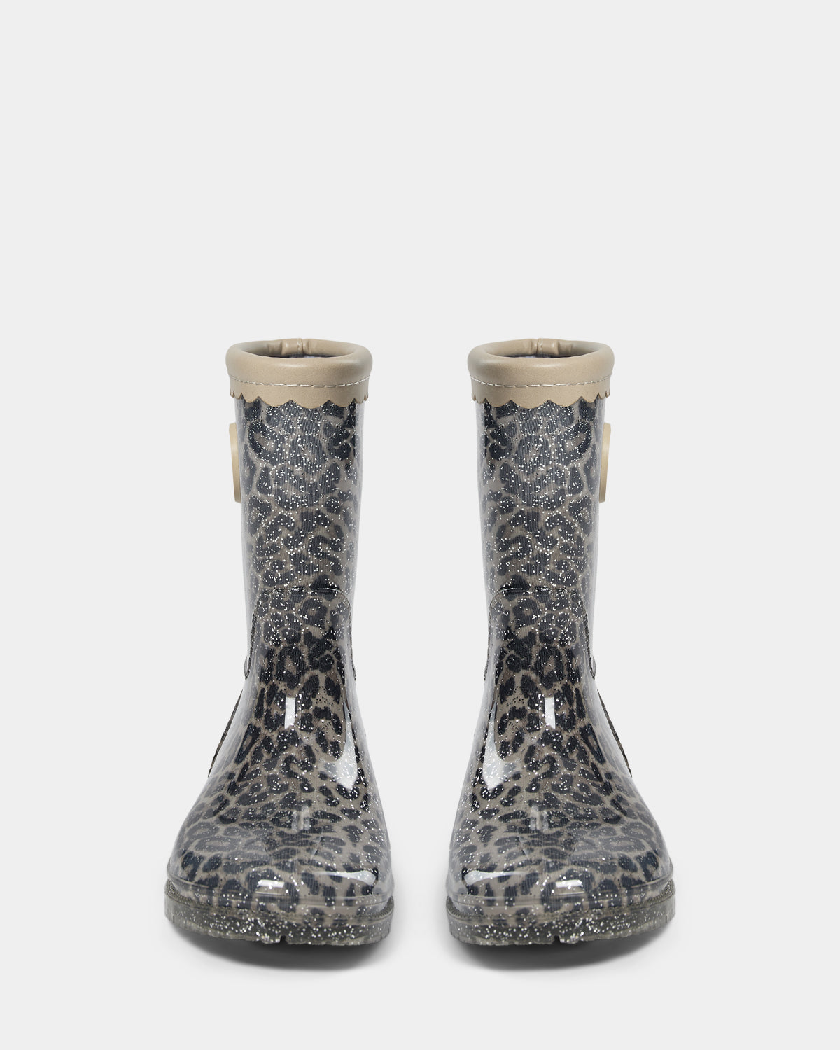 Sofie Schnoor KIDS NILLESK GUMMISTØVLE Gummistøvle 9137 AOP Beige Leopard