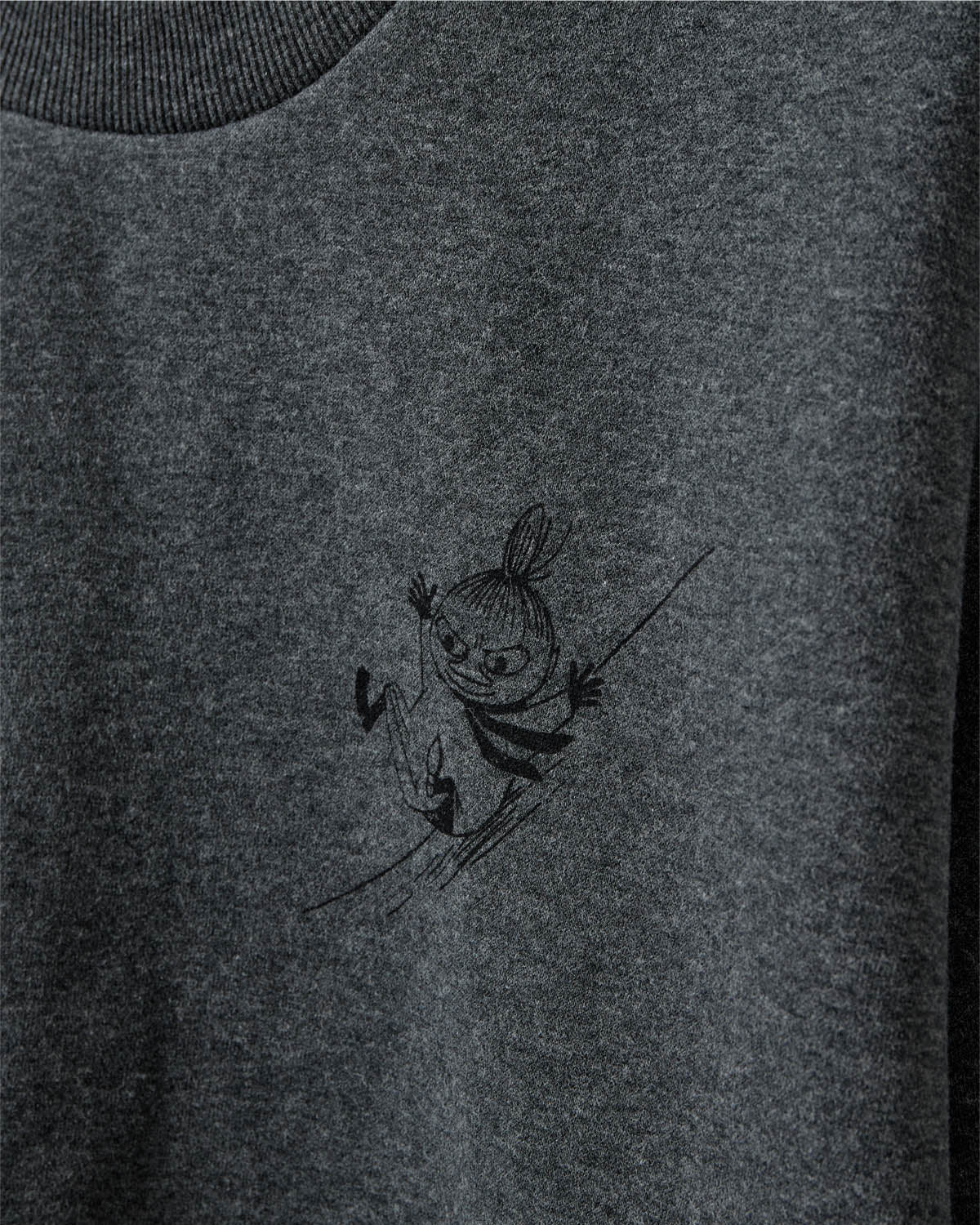 Sofie Schnoor WOMEN PAROSSW MOOMIN SWEATSHIRT Sweatshirt 8011 Dark grey melange