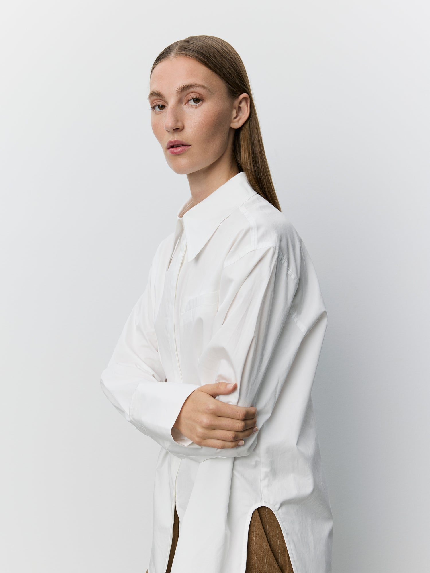 Sofie Schnoor WOMEN PERLASW POPLIN SKJORTE Skjorte 0101 Off white
