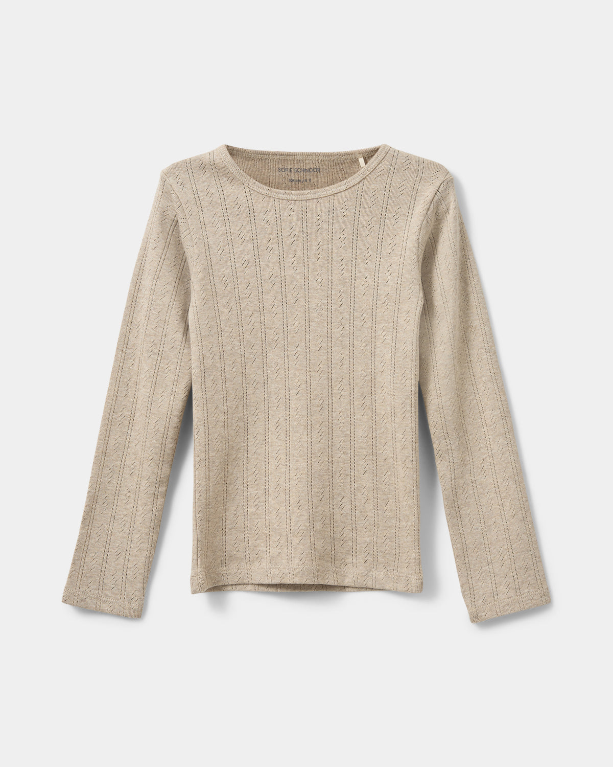 Sofie Schnoor KIDS PETRICIASK T-SHIRT LANGÆRMET T-shirt lang ærmet 7015 Beige