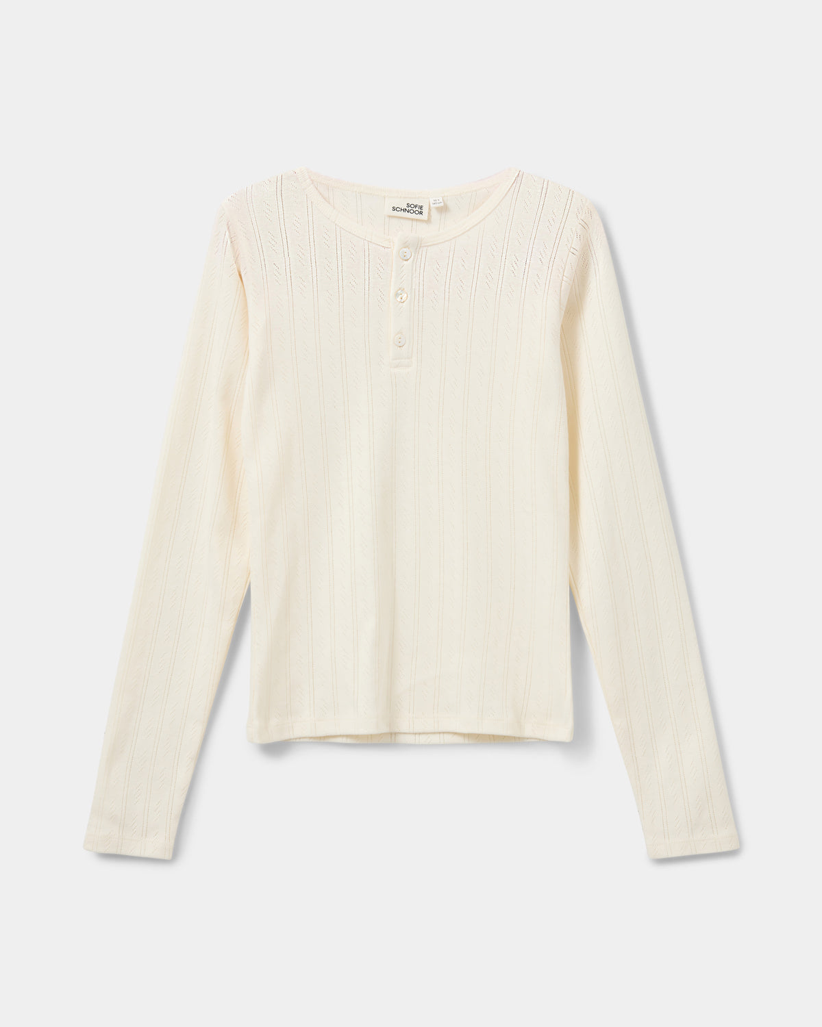 Sofie Schnoor YOUNG PETRICIASY T-SHIRT T-shirt lang ærmet 0109 Off White