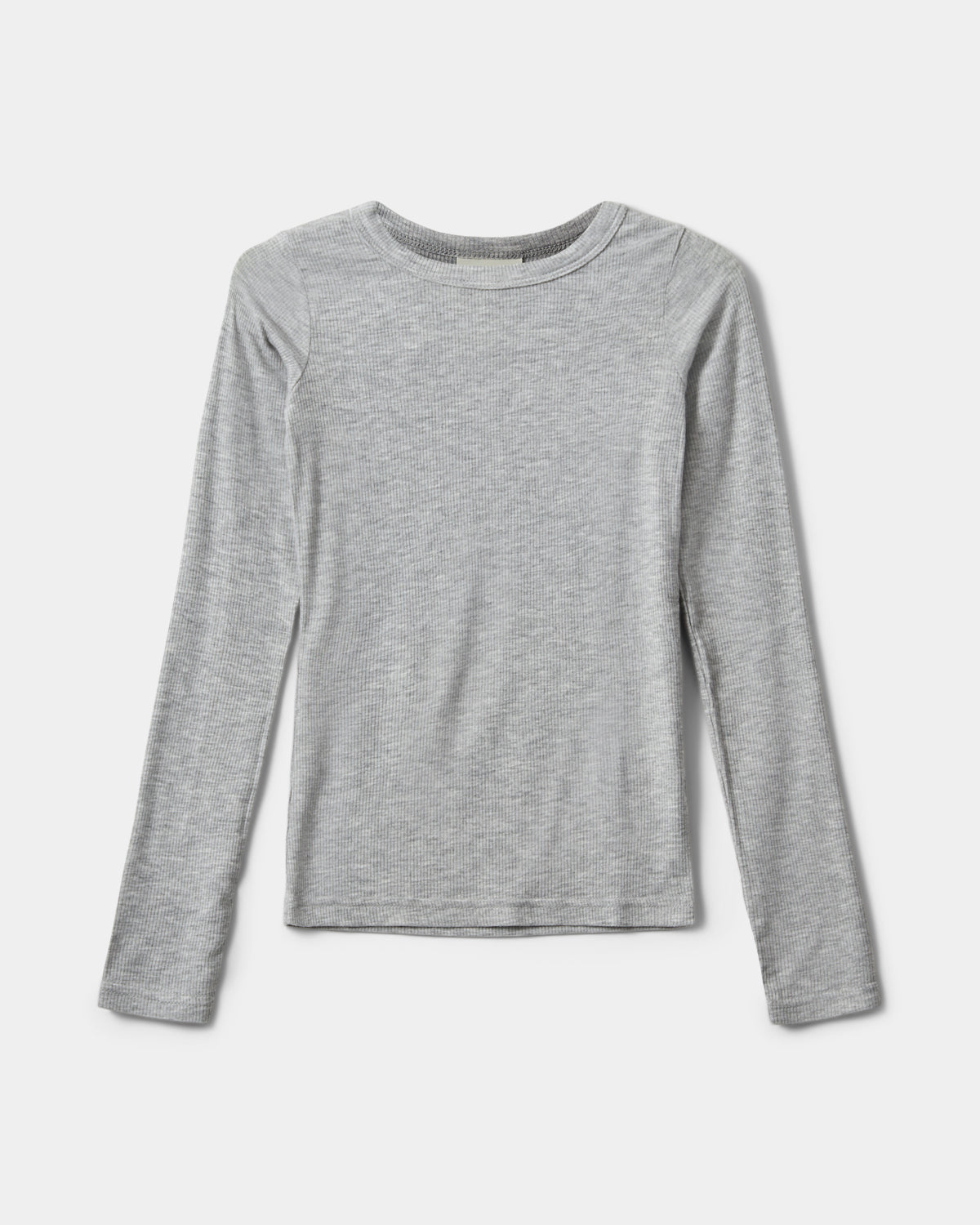 Sofie Schnoor YOUNG PETRICIASY T-SHIRT T-shirt lang ærmet 8000 Grey mel