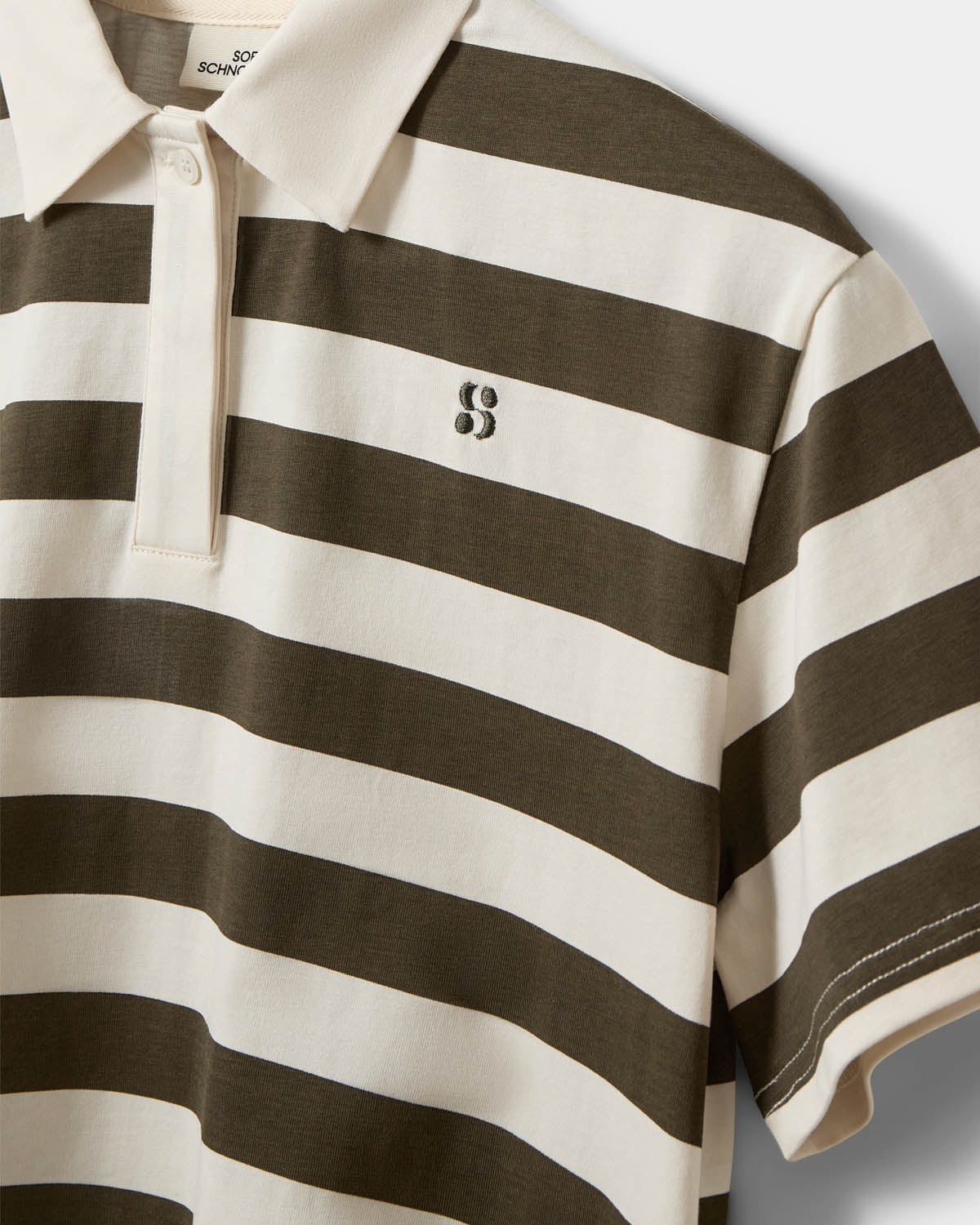 Sofie Schnoor YOUNG PILSY POLO T-SHIRT Sweatshirt 7113 Brown Striped