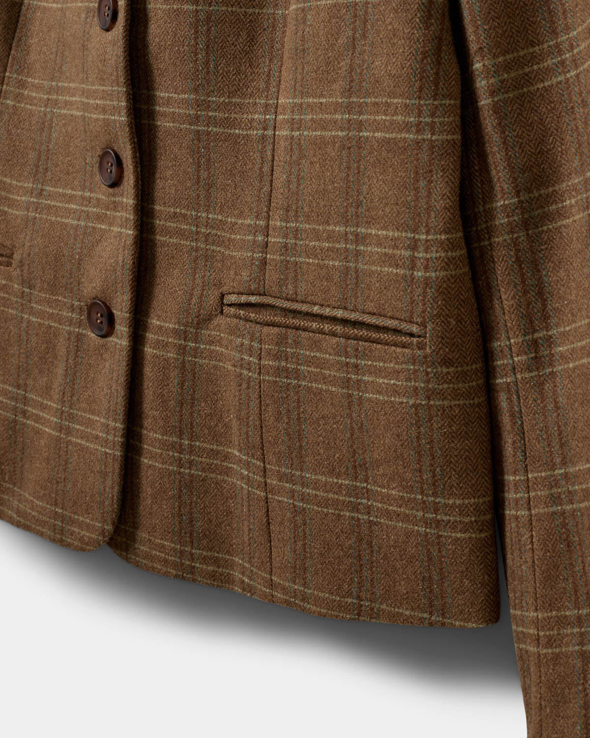 Sofie Schnoor WOMEN POPPYSW CHECK BLAZER Blazer 9143 Maple Brown Check