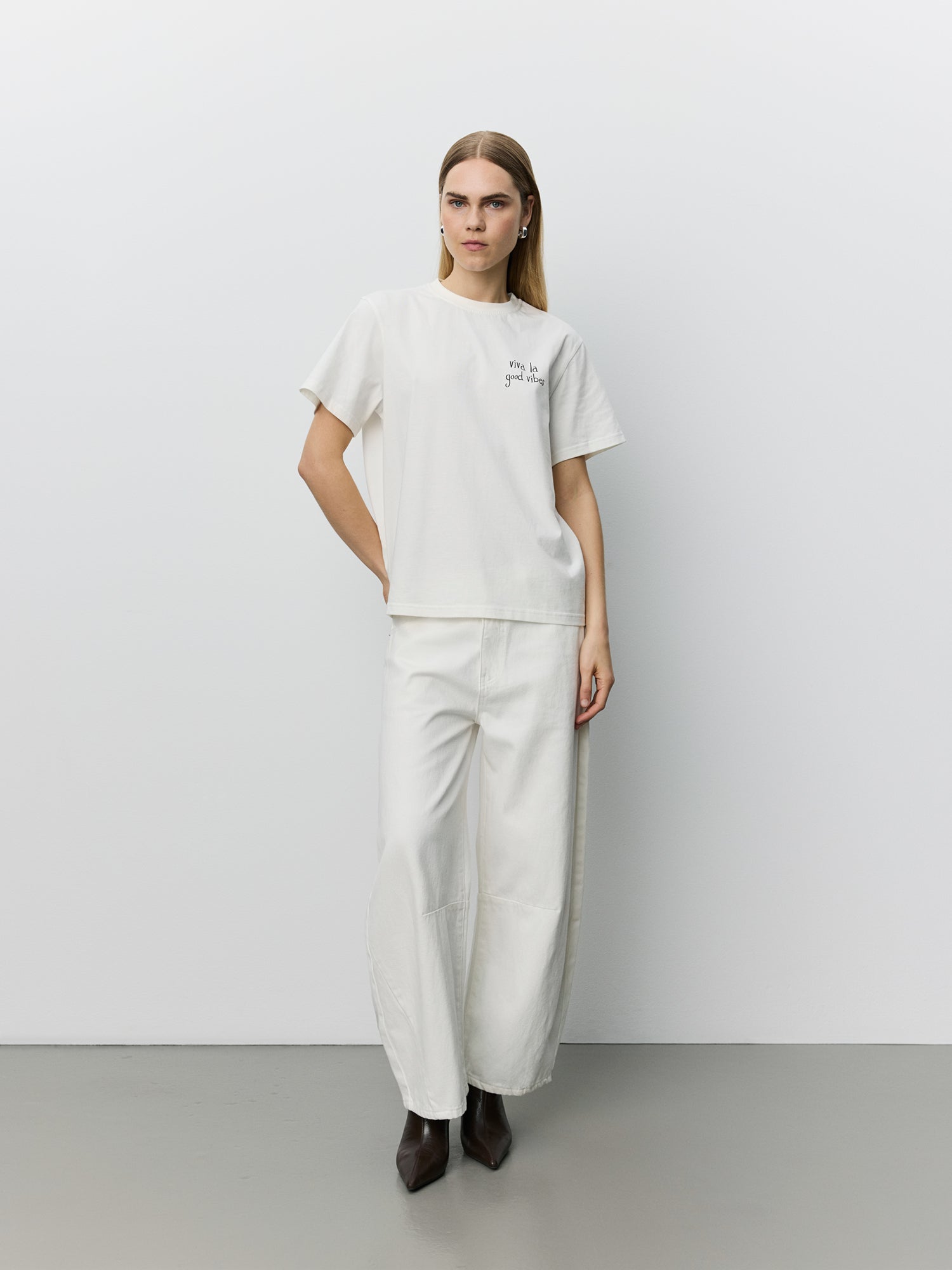 Sofie Schnoor WOMEN RIVERSW BOXY T-SHIRT T-shirt 0101 Off white