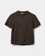 SAGASW SHORT SLEEVE KNIT SWEATER