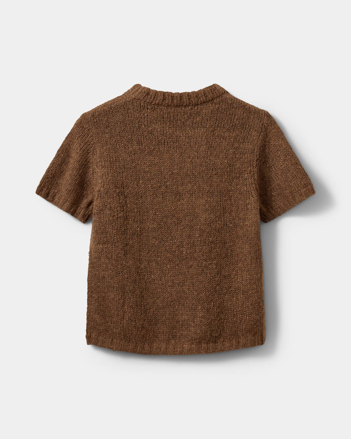 Sofie Schnoor WOMEN SAGASW KORTÆRMET STRIK SWEATER Strik 7164 Maple Brown