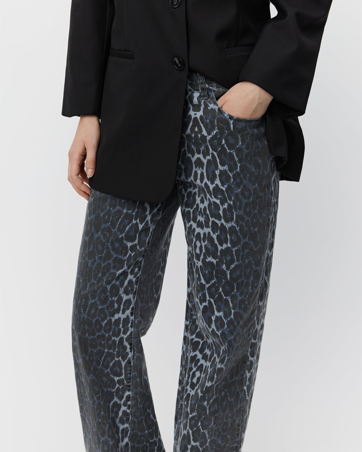 Sofie Schnoor WOMEN SIENNASW LEOPARD BUKS Buks 5036 Blue
