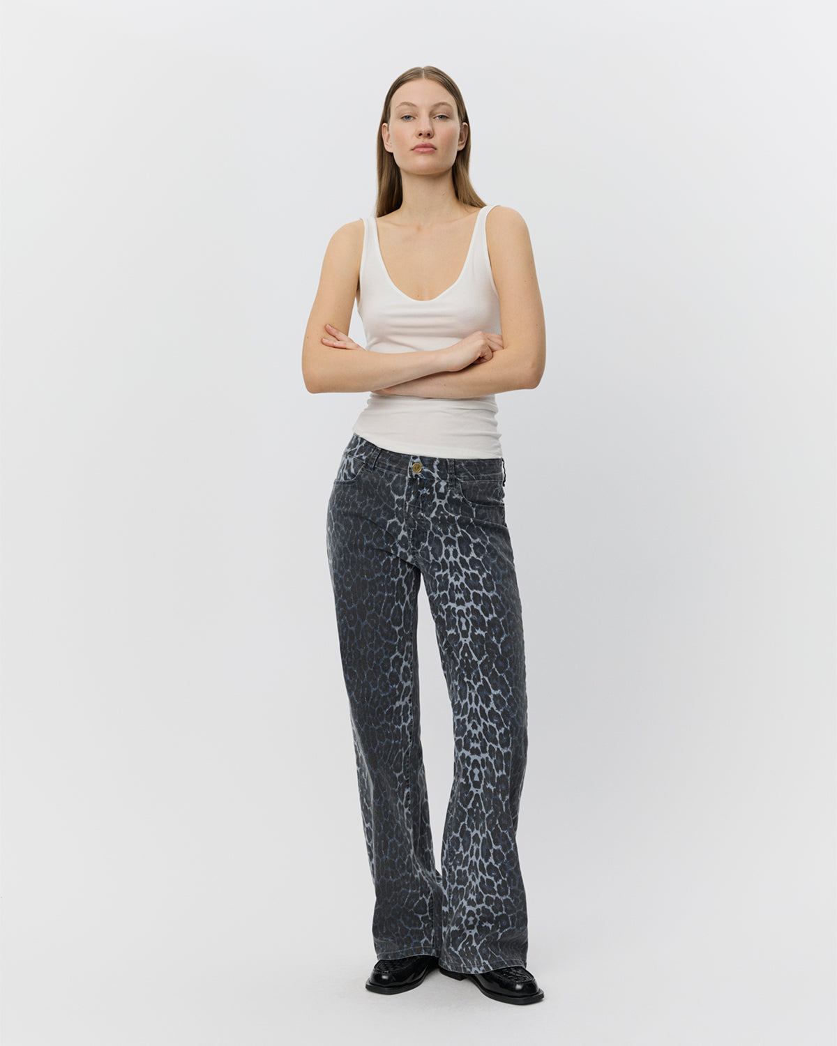Sofie Schnoor WOMEN SIENNASW LEOPARD BUKS Buks 5036 Blue