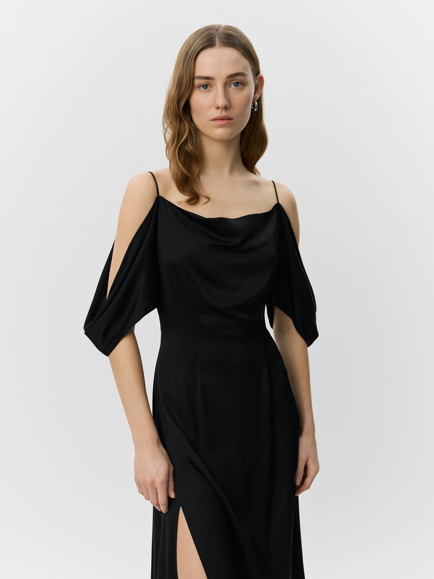 Sofie Schnoor WOMEN SIMJASW MAXI SLIPKJOLE Kjole 1000 Black