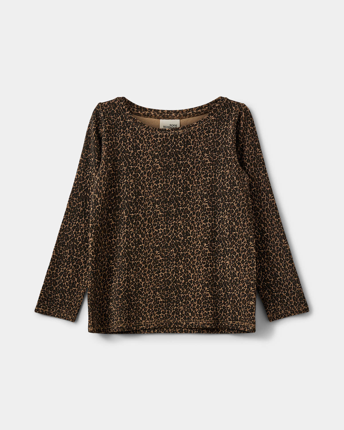 Sofie Schnoor KIDS STEPHIEKB T-SHIRT LANGT ÆRME T-shirt lang ærmet 9006 Leopard