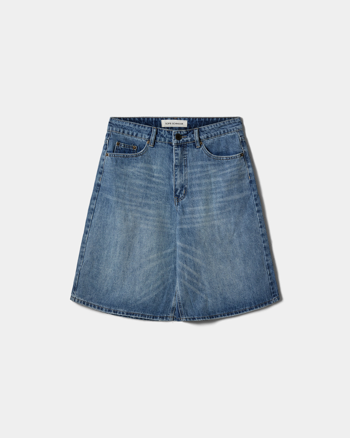 Sofie Schnoor WOMEN STOKESW OVERSIZED SHORTS Shorts 9106 Denim Blue