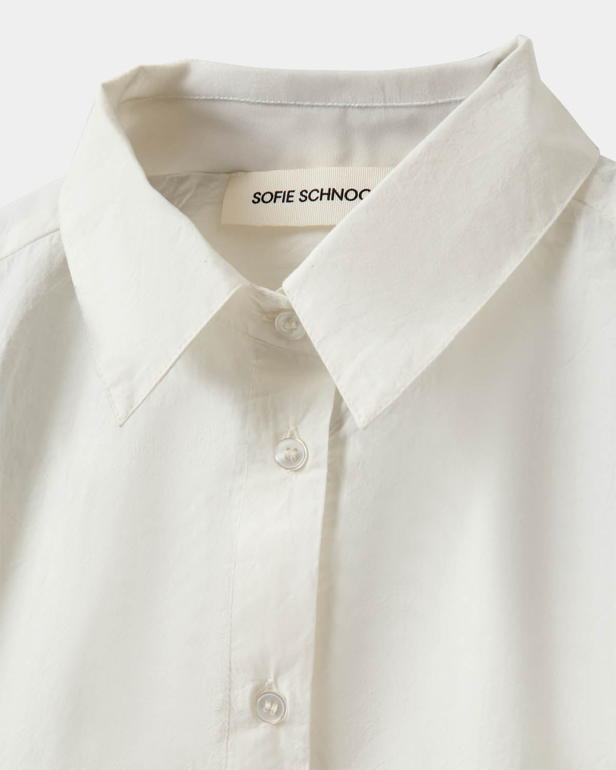 Sofie Schnoor YOUNG SYLVIASY SKJORTE Skjorte 0101 Off white