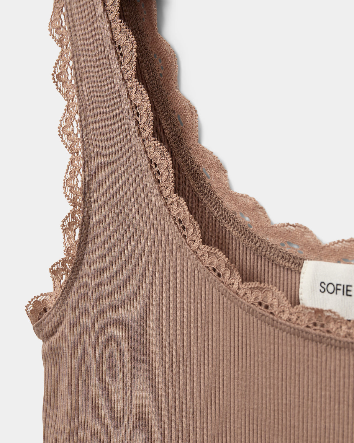 Sofie Schnoor WOMEN ULRIKKESW TOP Top 7052 Brown