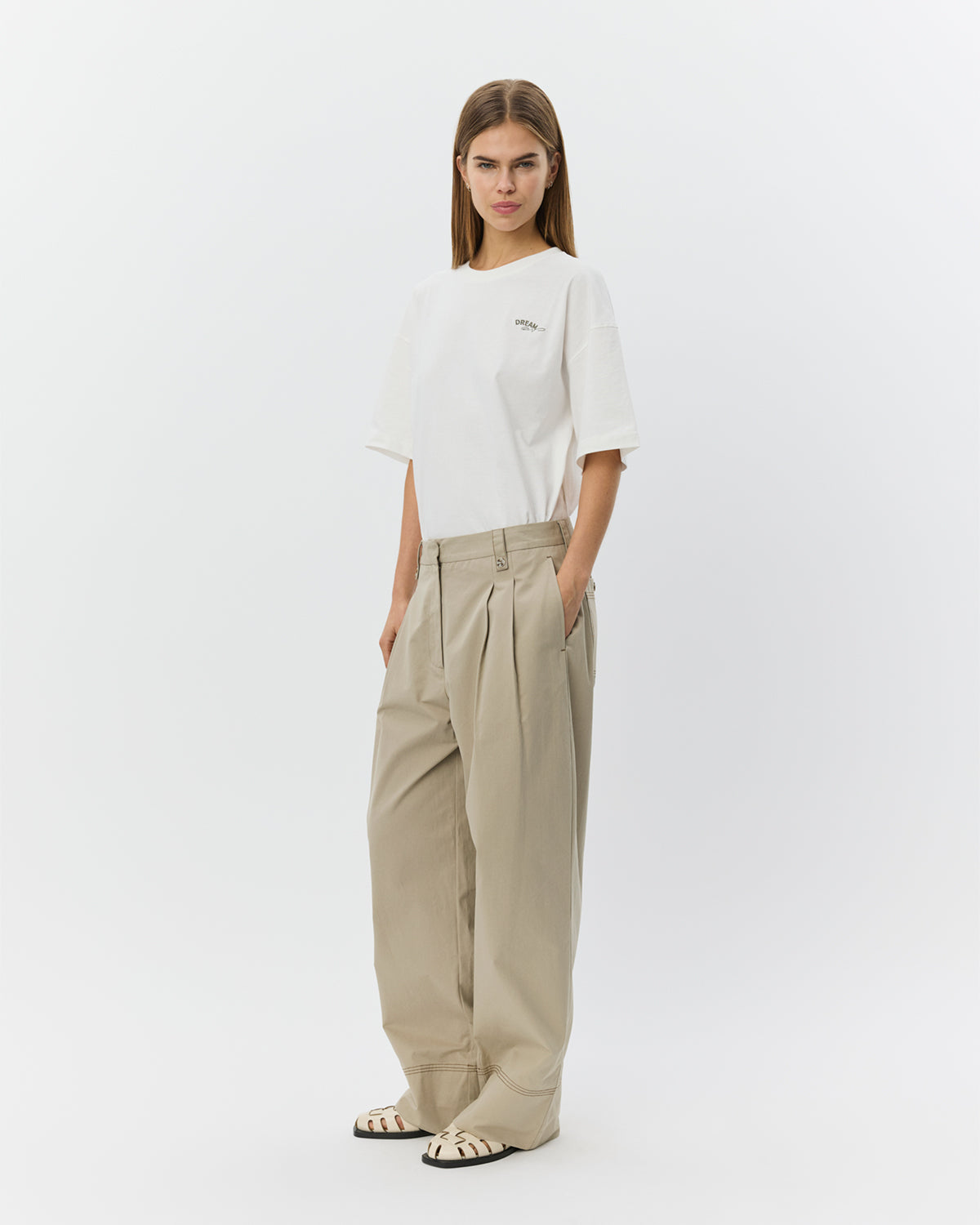 Sofie Schnoor WOMEN VERASW BOXY T-SHIRT T-shirt 0124 Snow white