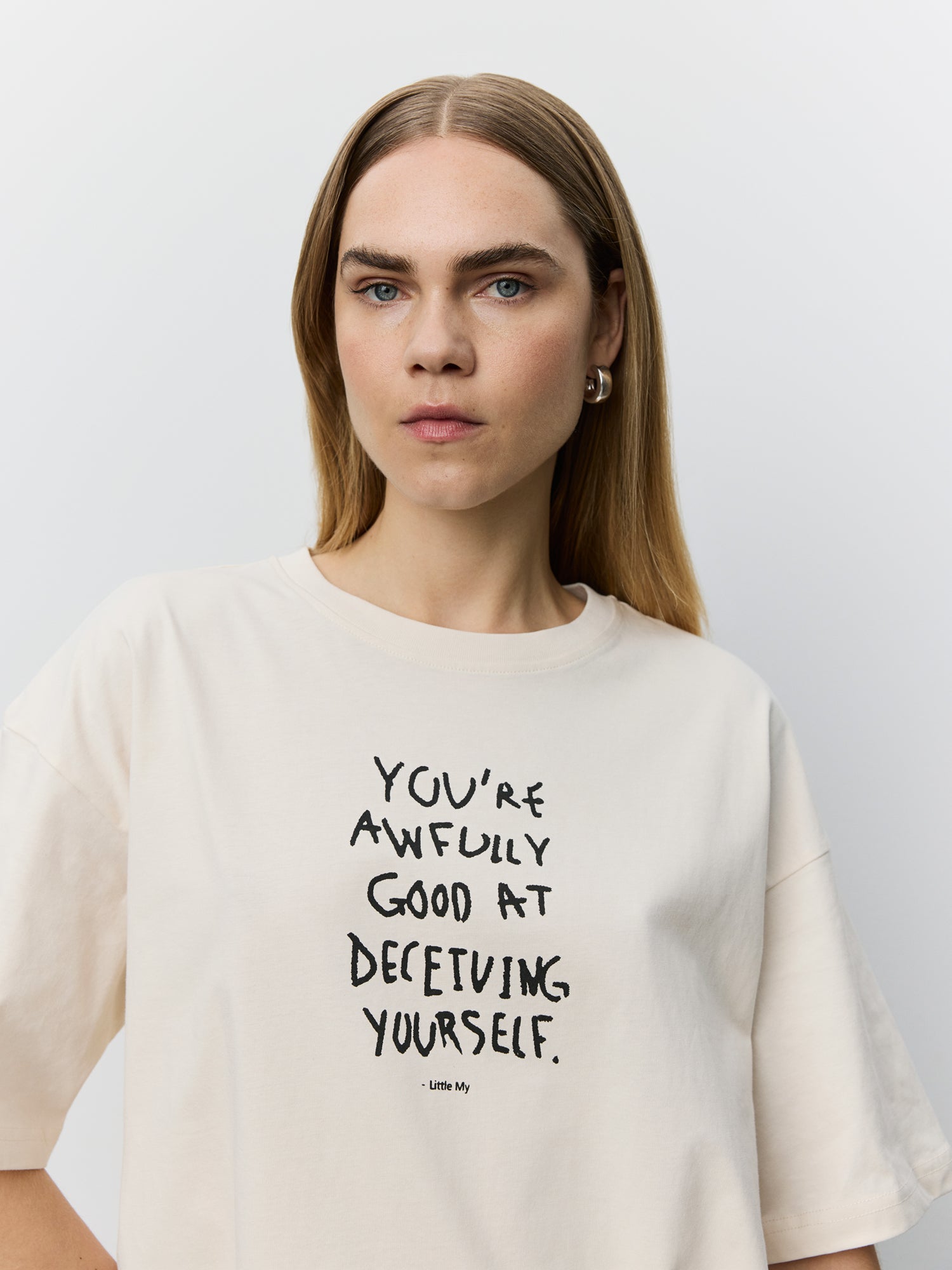 Sofie Schnoor WOMEN VERASW MOOMIN BOXY T-SHIRT T-shirt 0101 Off white